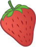 strawberry flavor icon