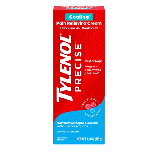TYLENOL®Precise Cooling Pain Relieving Cream, Lidocaine & Menthol (Crema)