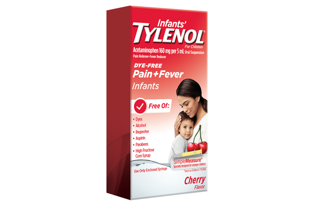 Infants Tylenol Dye Free Liquid