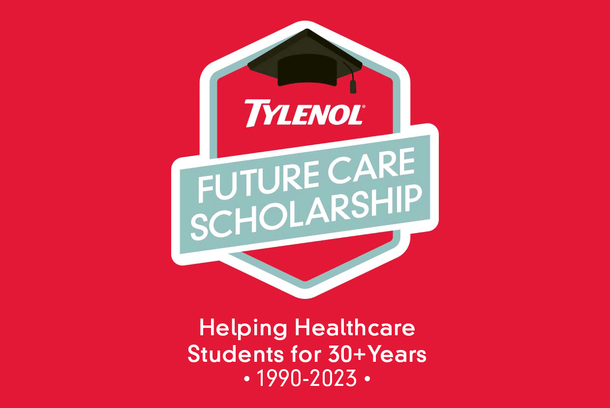 Tylenol® Future Care Scholarship helping healthcare students for 30+ years - 1990-2023