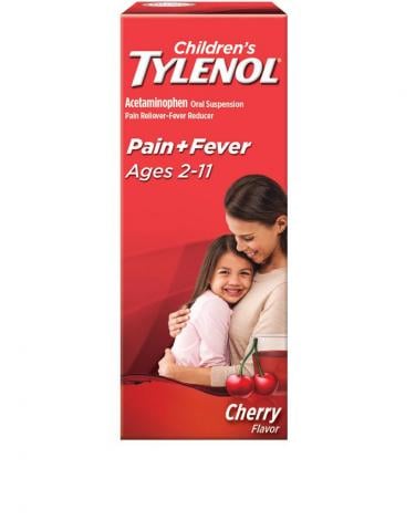 Childrens TYLENOL®  Pain and Fever cherry flavor