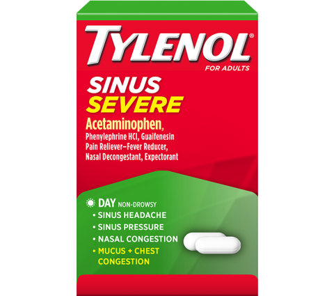TYLENOL® Sinus Severe Daytime Caplets