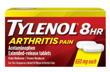Tylenol® 8 Hour Arthritis pain relief medicine with acetaminophen