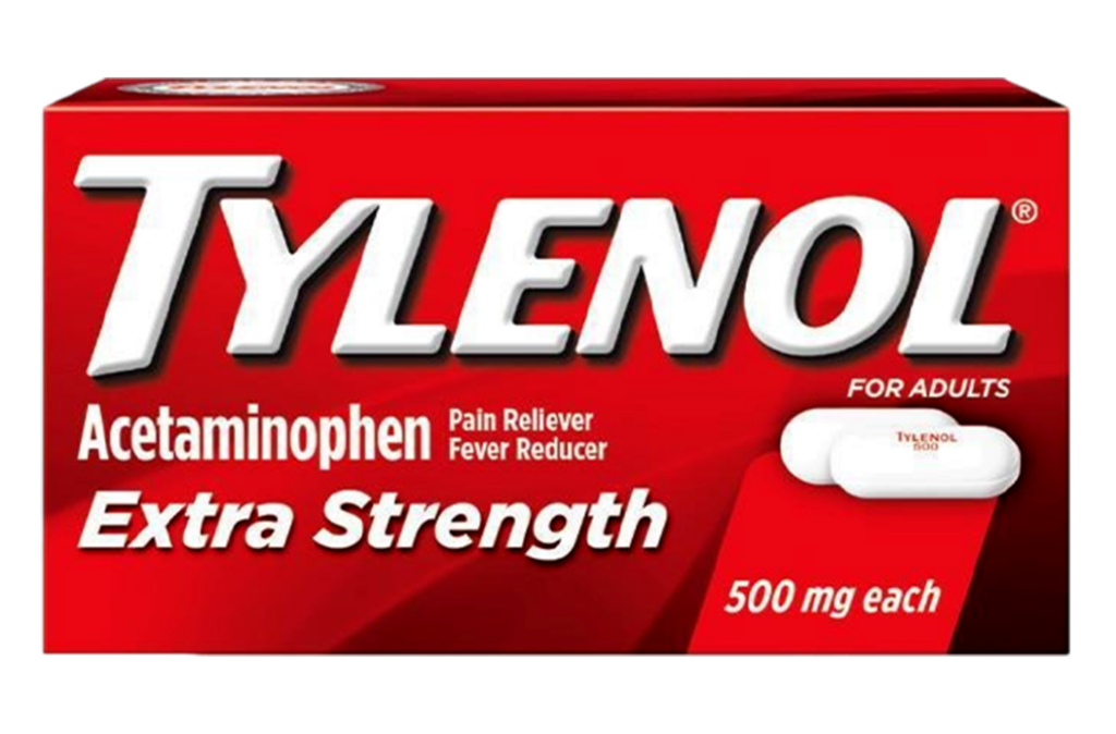 Adult TYLENOL Extra Strength product package