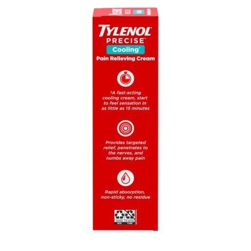 TYLENOL®Precise Cooling Pain Relieving Cream, Lidocaine & Menthol