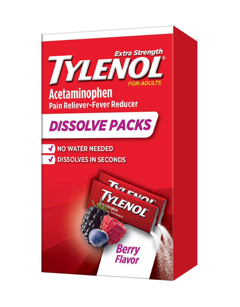 Extra Packs for Adult Pain & Fever | TYLENOL®