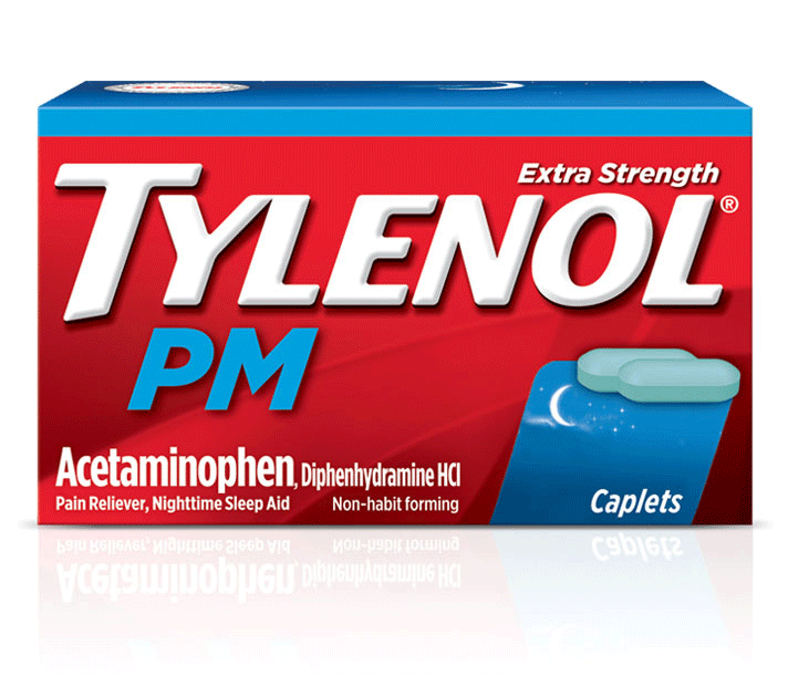 Empaque del producto TYLENOL PM Extra Strength