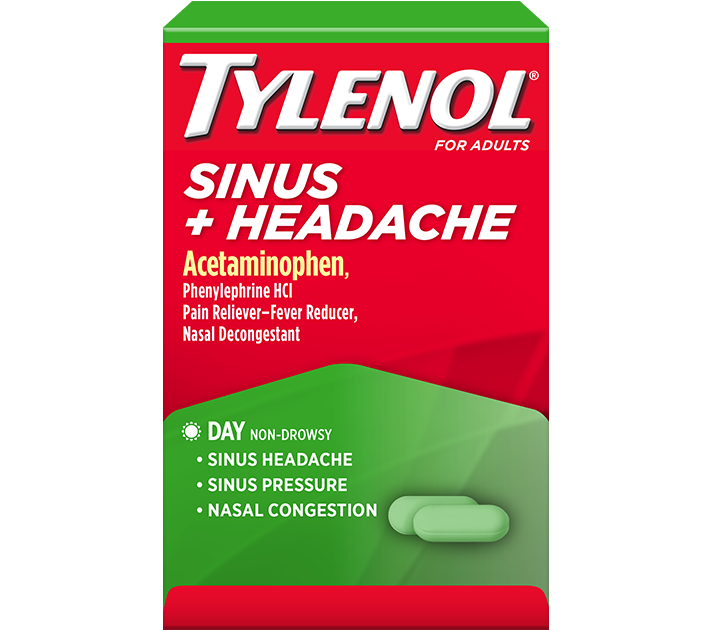 TYLENOL® Sinus + Headache Daytime Caplets
